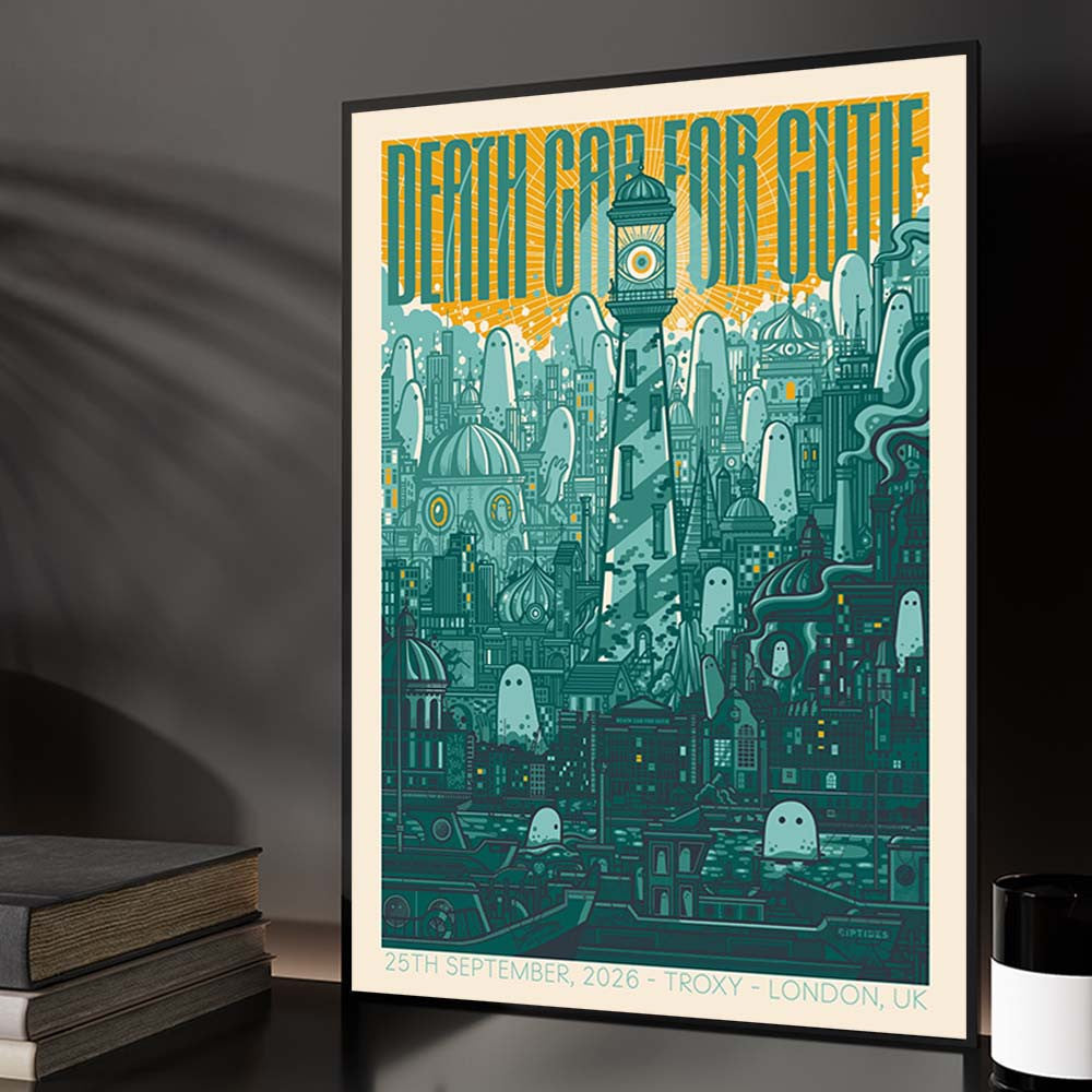 Death Cab For Cutie London UK Event Poster Best Wall Decor Death Cab For Cutie Lover Gift - Foxy23shop