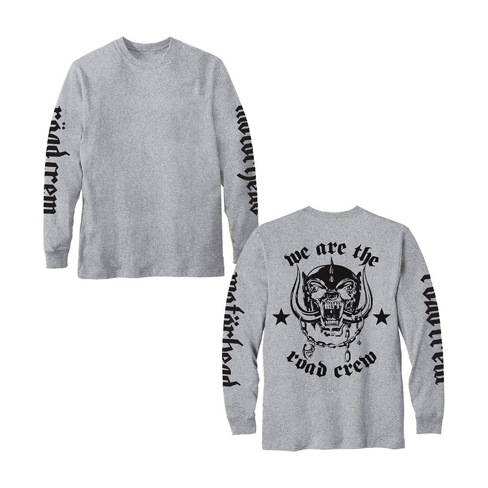 Motorhead Merch We Are The Road Crew Long Sleeve Shirt Gifts For Motorhead Fans - Foxy23shop