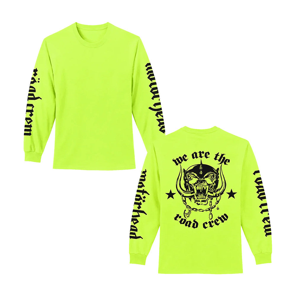 Motorhead Merch We Are The Road Crew Long Sleeve.Shirt Gifts For Motorhead Lovers - Foxy23shop