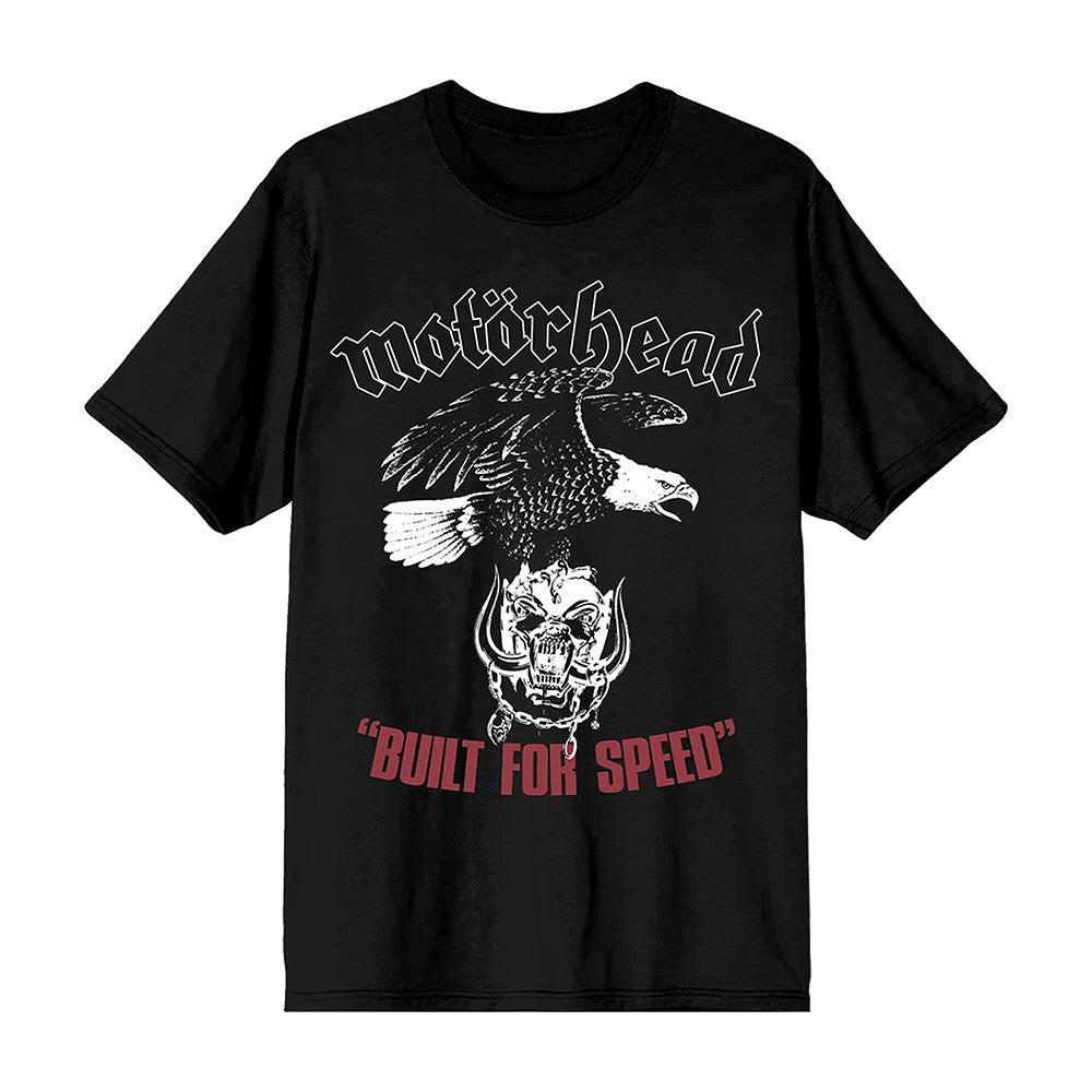 Motorhead Merch Built For Speed Eagle T-Shirt Gifts For Motorhead Lover - Foxy23shop