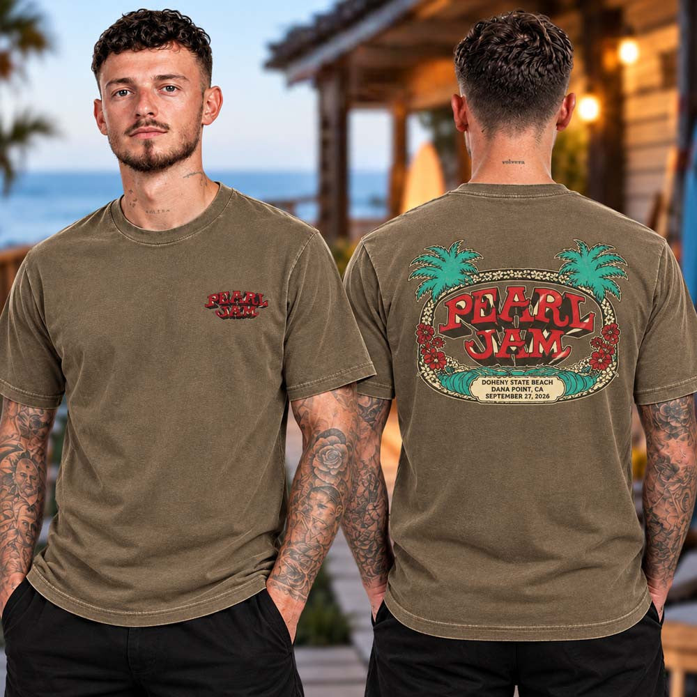 Pearl Jam Merch Ohana Festival 2026 T-Shirt Presents For Pearl Jam Fans - Foxy23shop