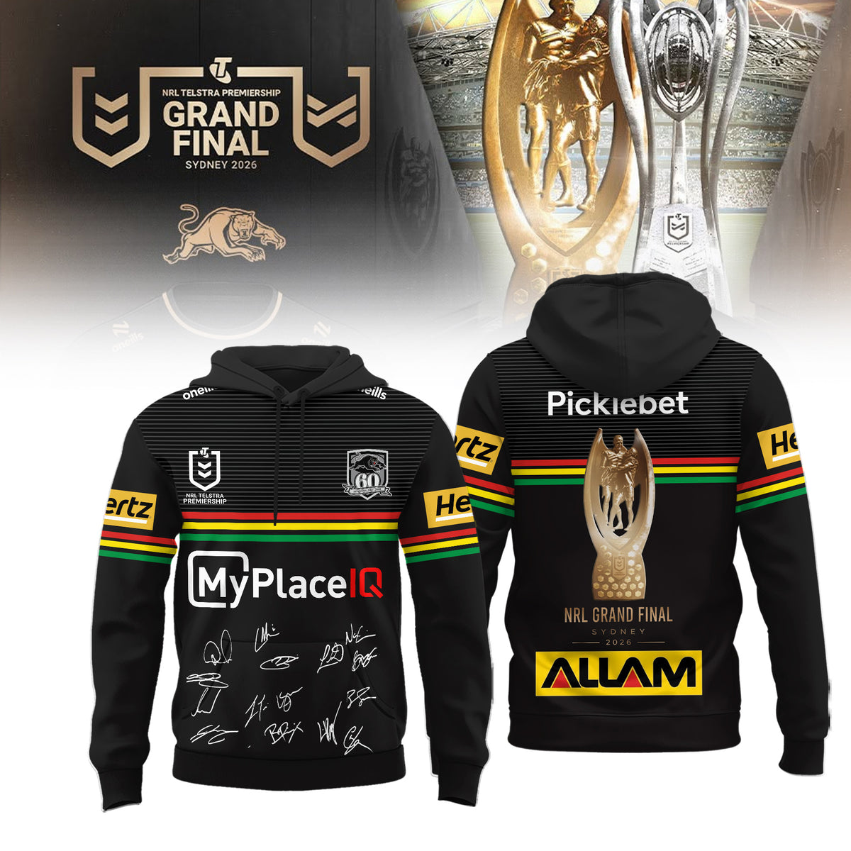 Penrith Panthers Grand Final 2026 Hoodie Penrith Panthers Apparel Gifts For Rugby Fans - Foxy23shop