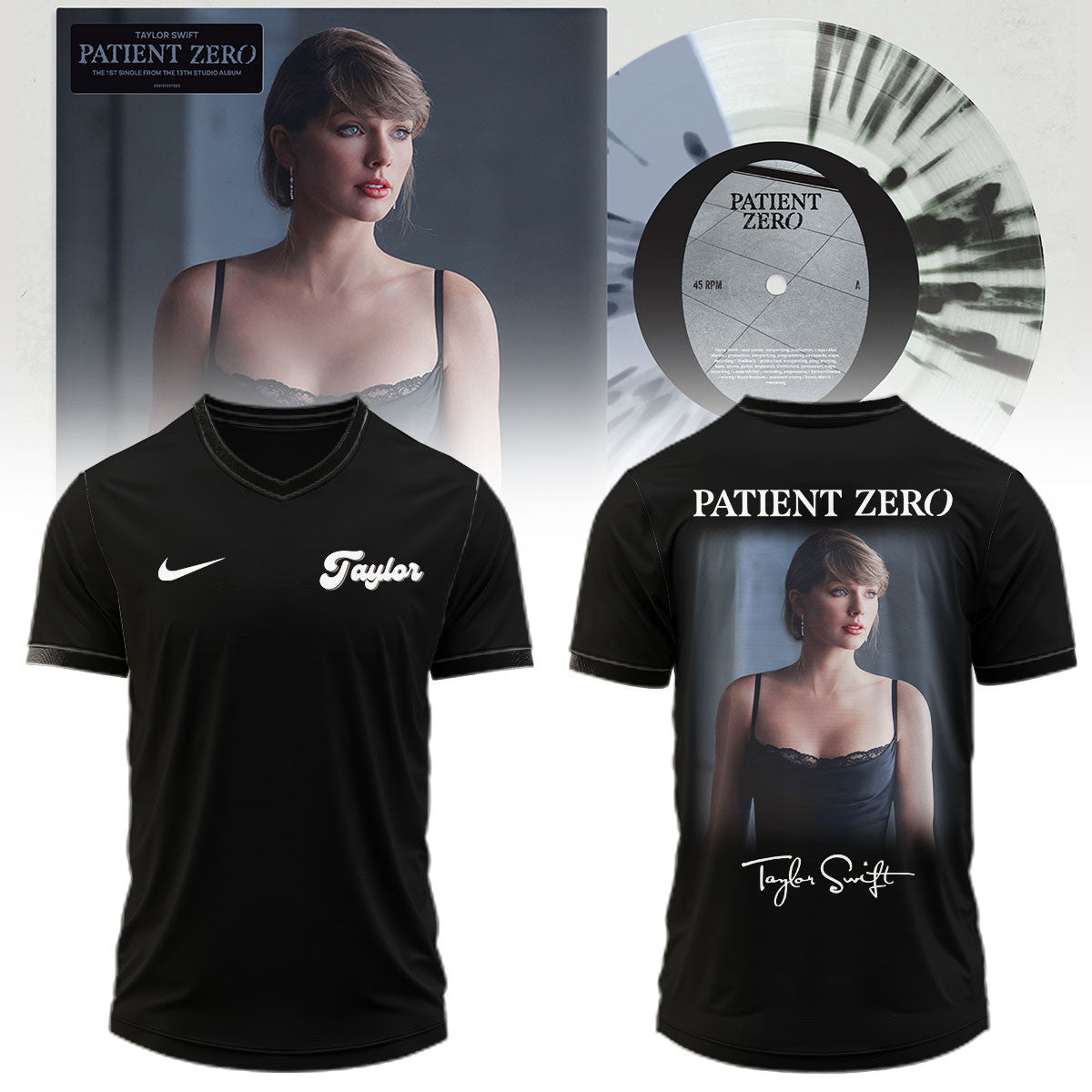 Taylor Swift Merch Patient Zero Signature Jersey Taylor Swift Fan Gifts - Foxy23shop