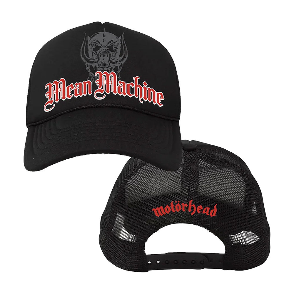 Motorhead Merch Mean Machine Trucker Hat Gifts For Rock Lovers - Foxy23shop