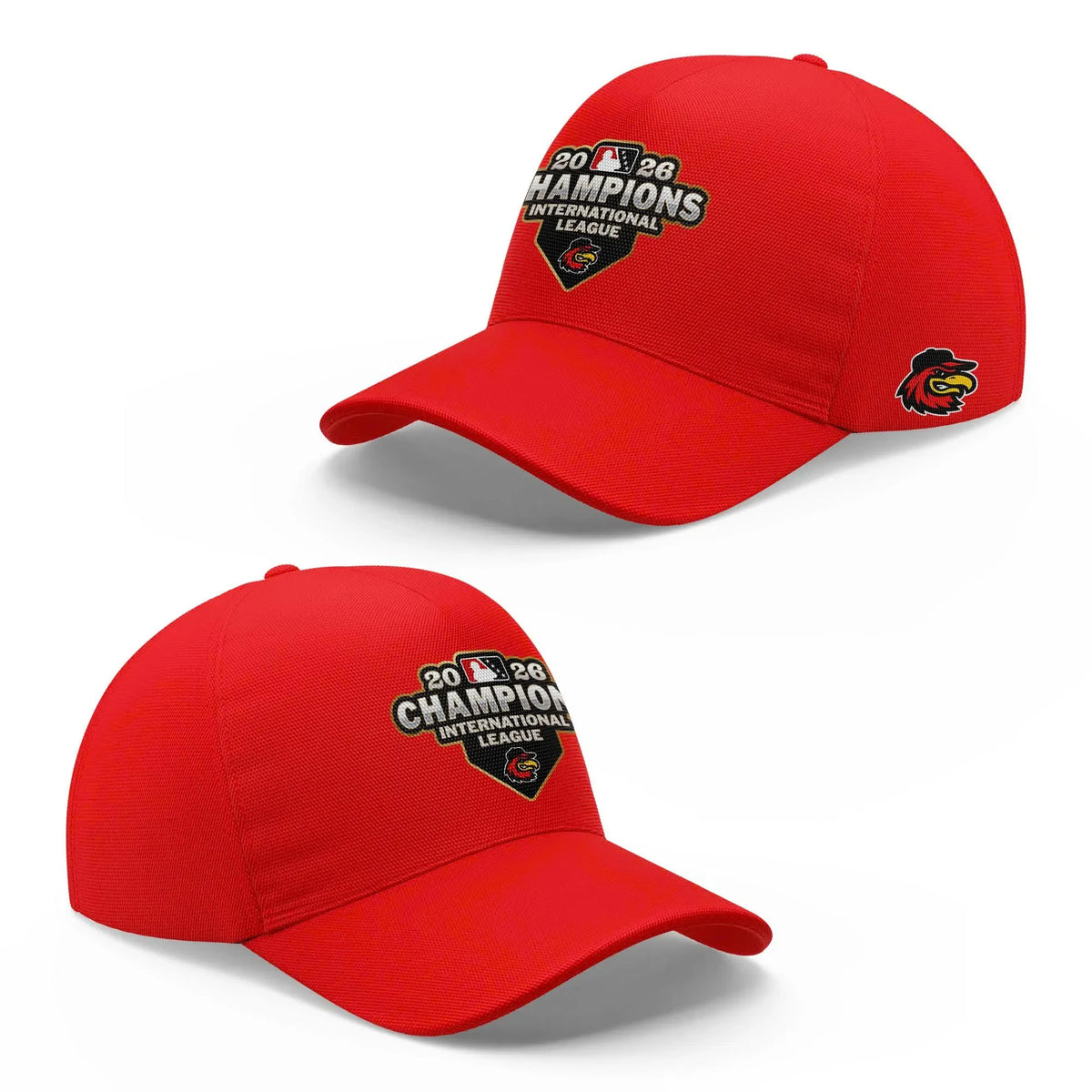 Rochester Red Wings 2026 International League Champions Hat Rochester Red Wings Merch - Foxy23shop