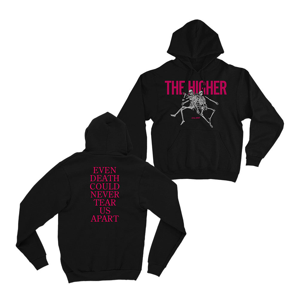 The Higher Merch Skeleton Hoodie Parting Gift Records Apparel Rock Lover Gifts - Foxy23shop