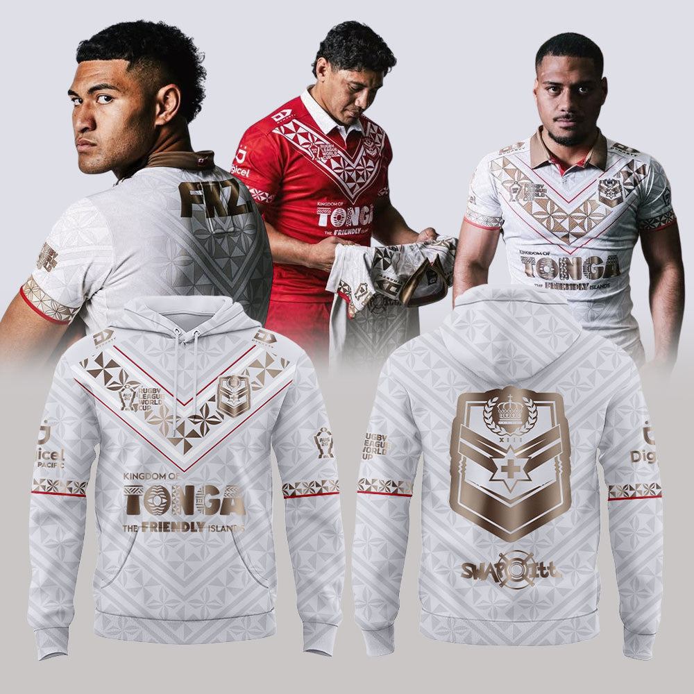 Tonga Tonga National Rugby Union Team League 2026 World Cup Hoodie Rugby Fan Gear - Foxy23shop