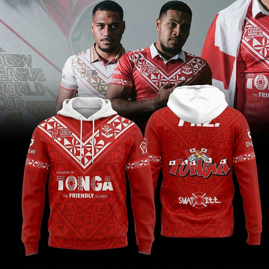 Tonga Rugby League 2026 World Cup Hoodie Best Presents For Rugby Lovers - Foxy23shop