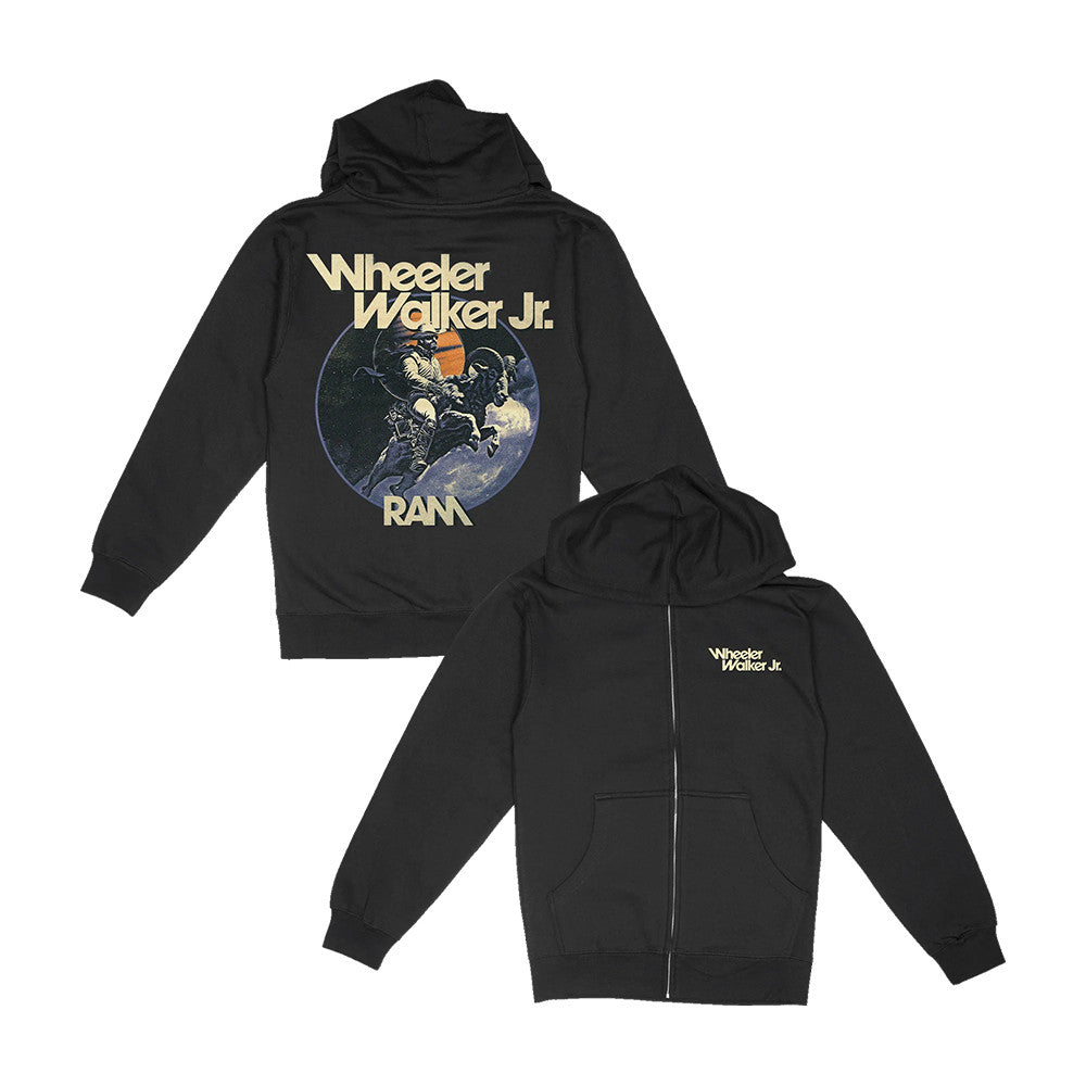 Wheeler Walker Jr Merch Ram Zip Hoodie Presents Ideas For Country Music Fans - Foxy23shop