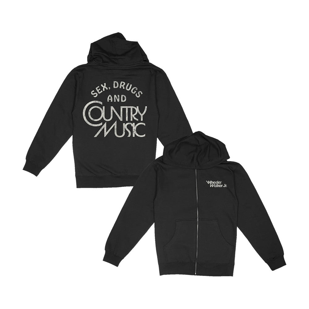 Wheeler Walker Jr Merch Whesdacm Zip Hoodie Wheeler Walker Jr Apparel Fan Gifts - Foxy23shop