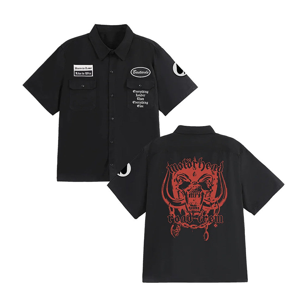 Motorhead Road Crew Work Hawaiian Shirt Motorhead Clothing Gifts For Brother - Foxy23shop