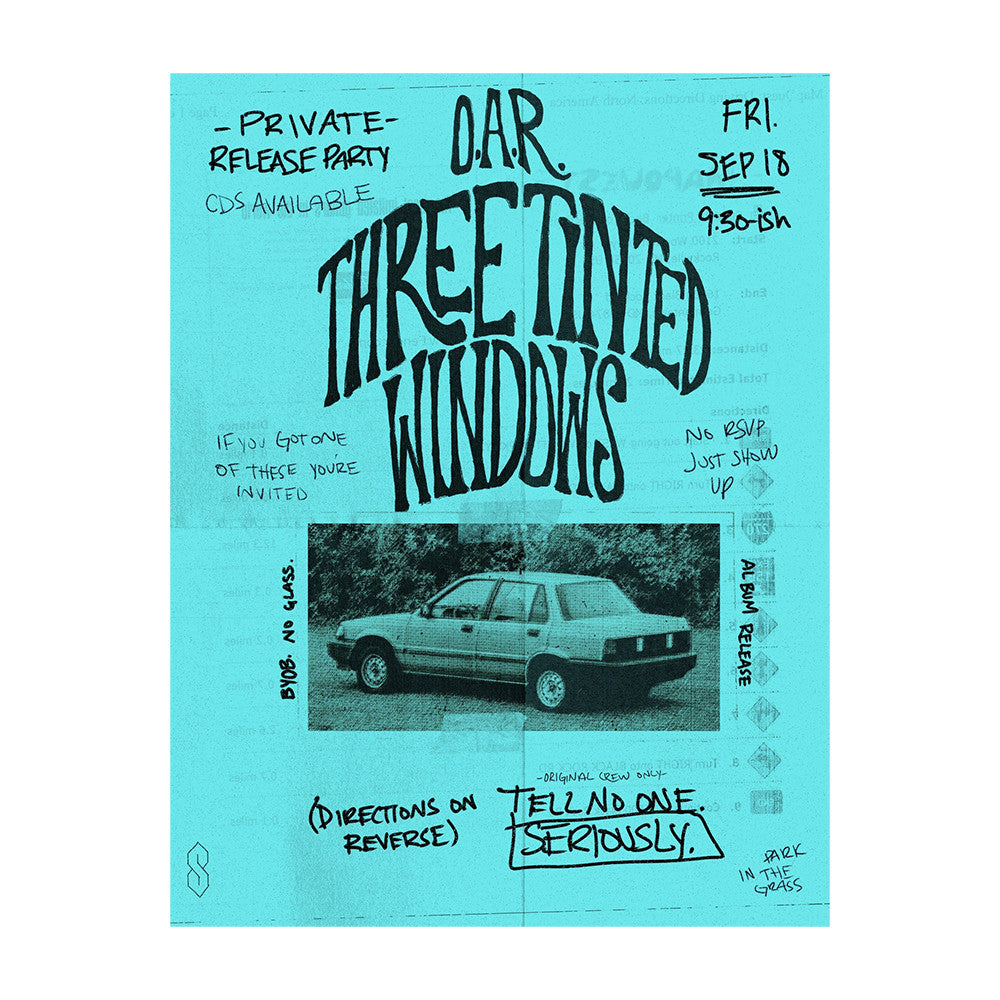 O A R Three Tinted Windows Album Poster O A R Concert Poster Gifts Idea For Rock Music Lovers - Foxy23shop