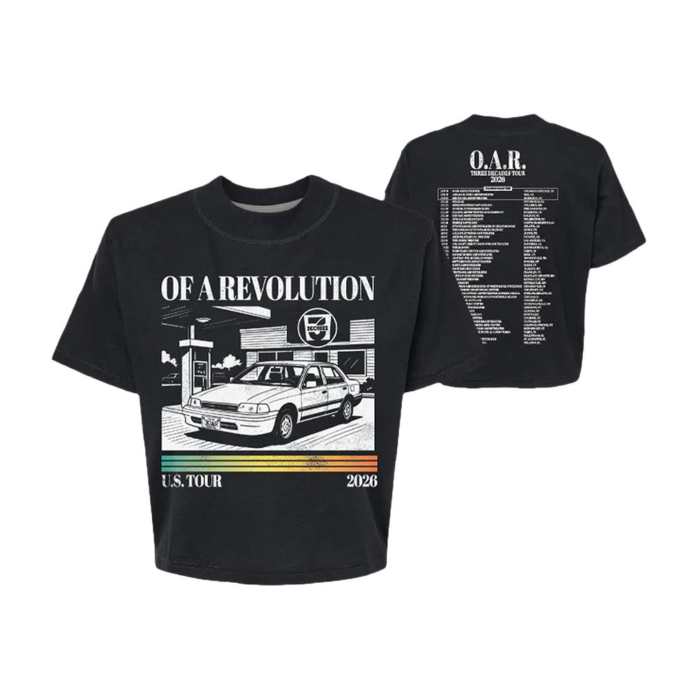 O A R Merch 3 Decades Tour T-Shirt O A R Clothing Presents For Rock Lovers - Foxy23shop