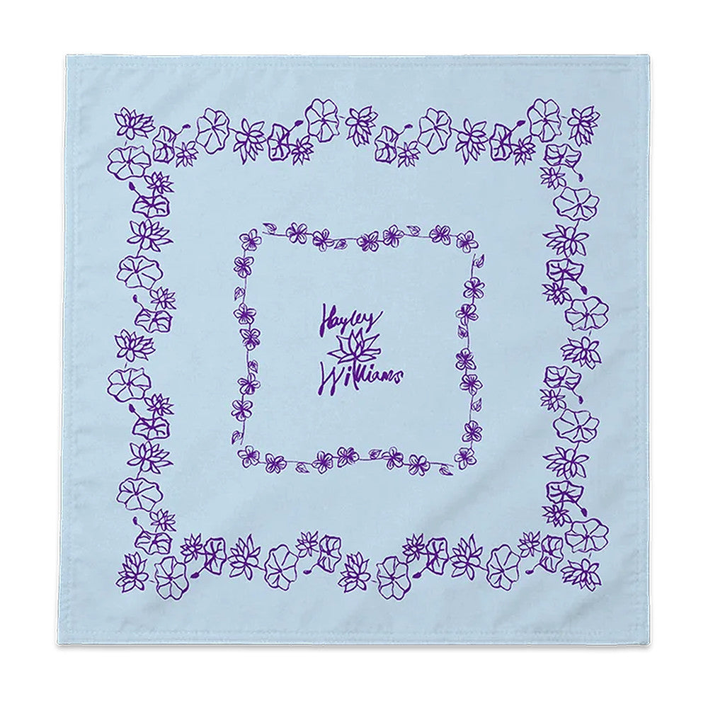 Hayley William Tour Merch Lotus Violet Bandana Gift Ideas For Hayley Williams Fans - Foxy23shop