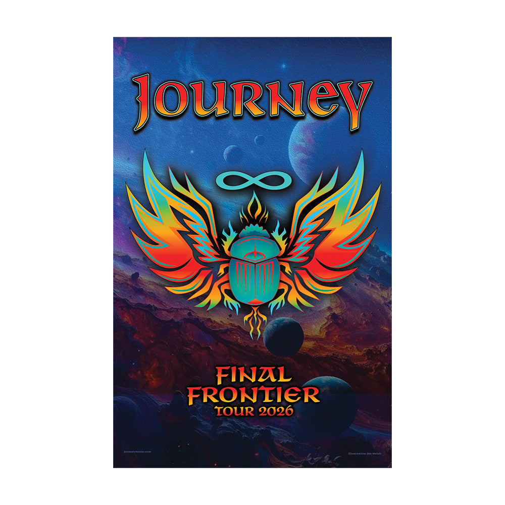 Journey Merch 2026 Final Frontier Tour Poster Best Wall Decor Gifts For Rock Lover - Foxy23shop