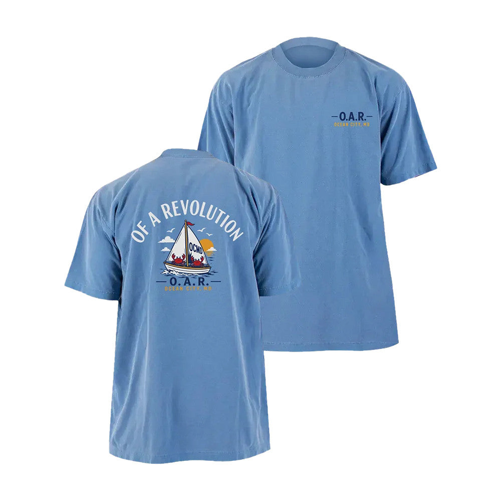 O A R Merch Sailboat T-Shirt O A R Apparel Presents For Rock Music Lovers - Foxy23shop
