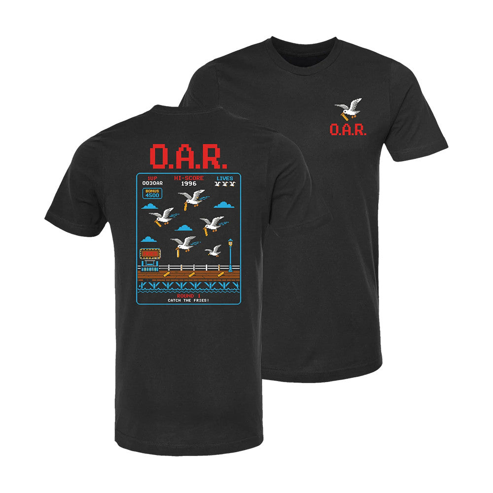 O A R Merch Seagull Game Black T-Shirt Best Gifts For O A R Lover - Foxy23shop
