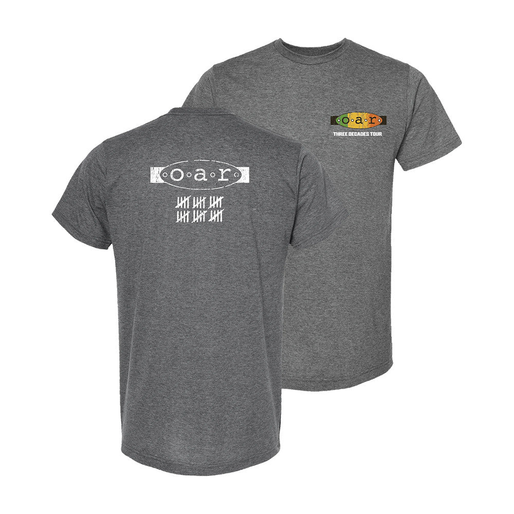 O A R Merch Three Decades T-Shirt Best Presents For O A R Lovers - Foxy23shop