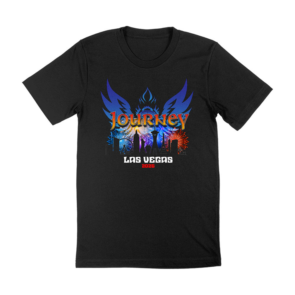 Journey Merch 2026 Final Frontier Tour Las Vegas T-Shirt Gifts For Journey Fans - Foxy23shop