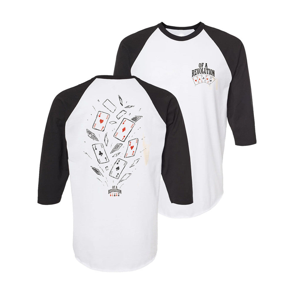 O A R Merch Poker Raglan Long Sleeve Shirt Gift Ideas For O A R Fans - Foxy23shop