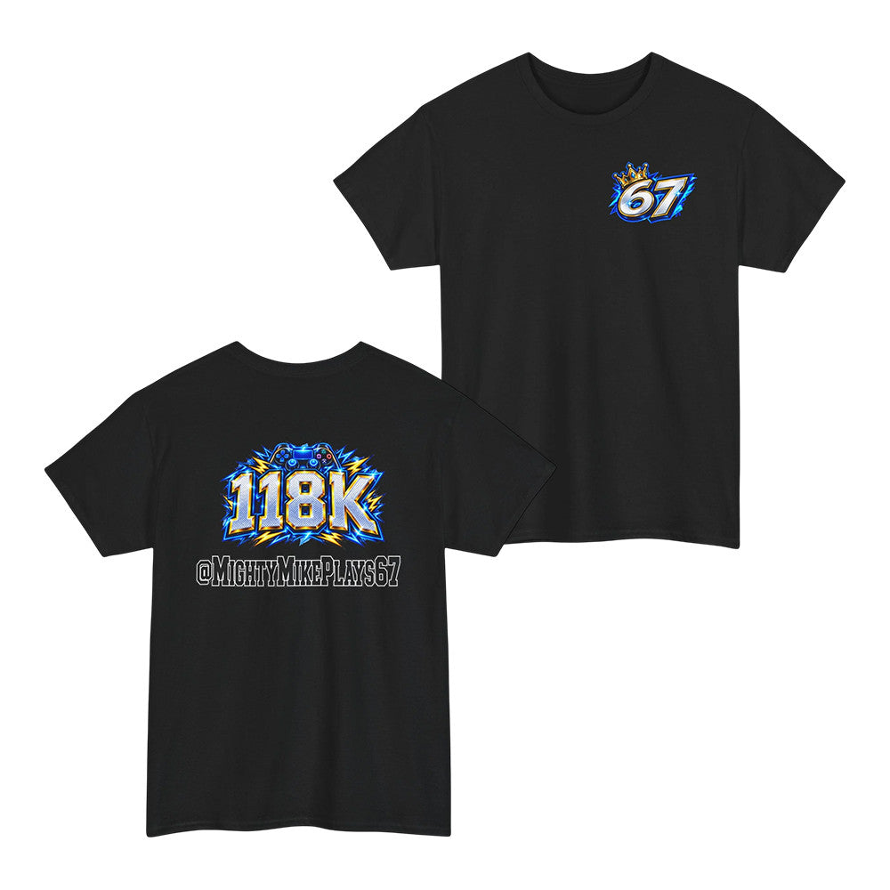 Mighty Mike 118K Legendary Drop Black T-Shirt Presents For Mighty Mike Fans - Foxy23shop