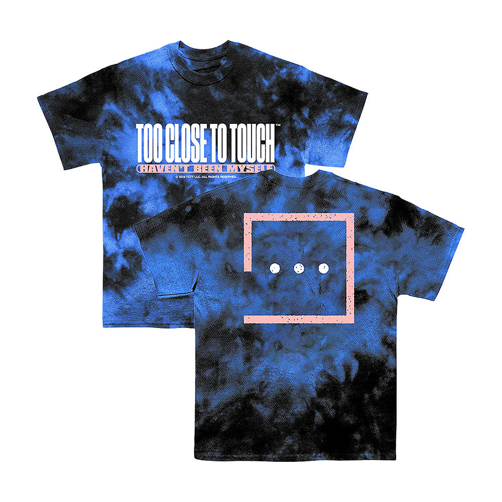 Too Close To Touch Blue Tie Dye T-Shirt Too Close To Touch Merch Gift For Music Lover - Foxy23shop