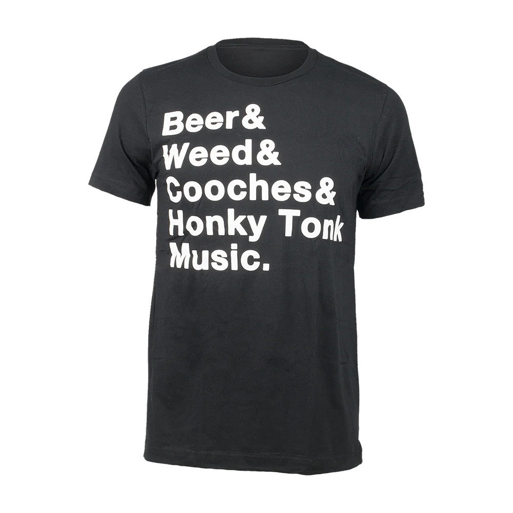 Wheeler Walker Jr Merch Beer Weed Cooches Music T-Shirt Presents For Country Lover - Foxy23shop