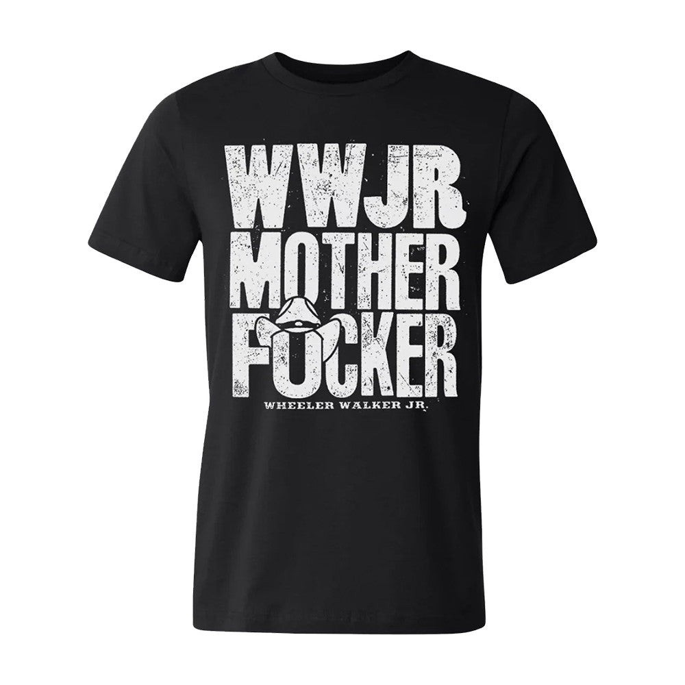 Wheeler Walker Jr Merch WWJRMF Black T-Shirt Gift Idea For Wheeler Walker Jr Music Lover - Foxy23shop