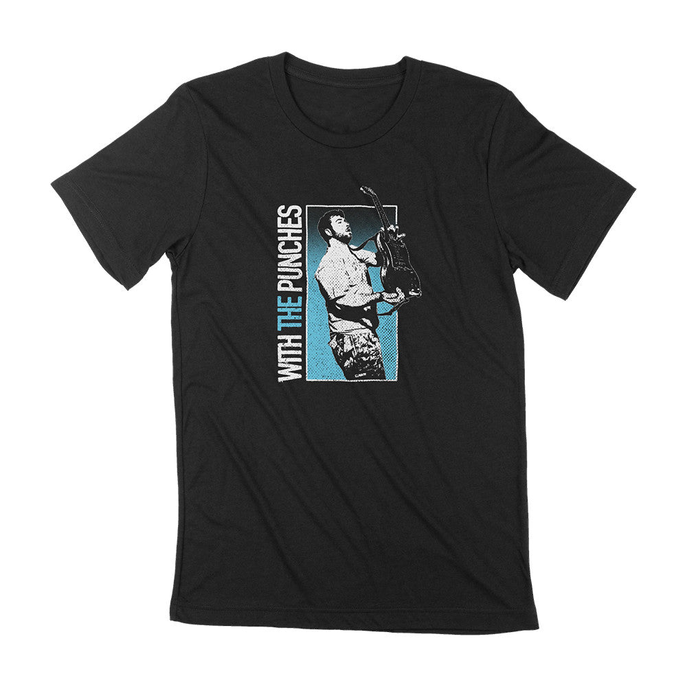 With The Punches Merch Guitar T-Shirt With The Punches Fan Gifts - Foxy23shop