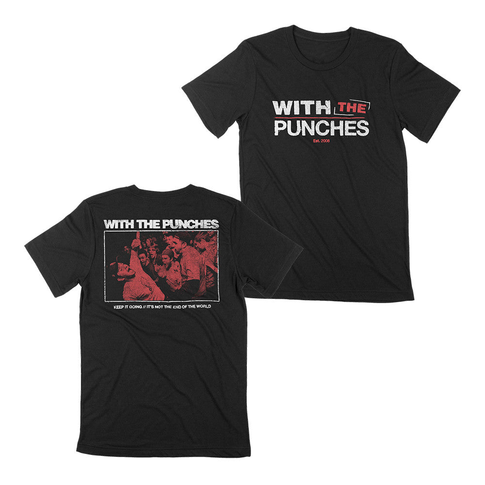With The Punches Merch Band Logo T-Shirt Presents For With The Punches Lovers - Foxy23shop