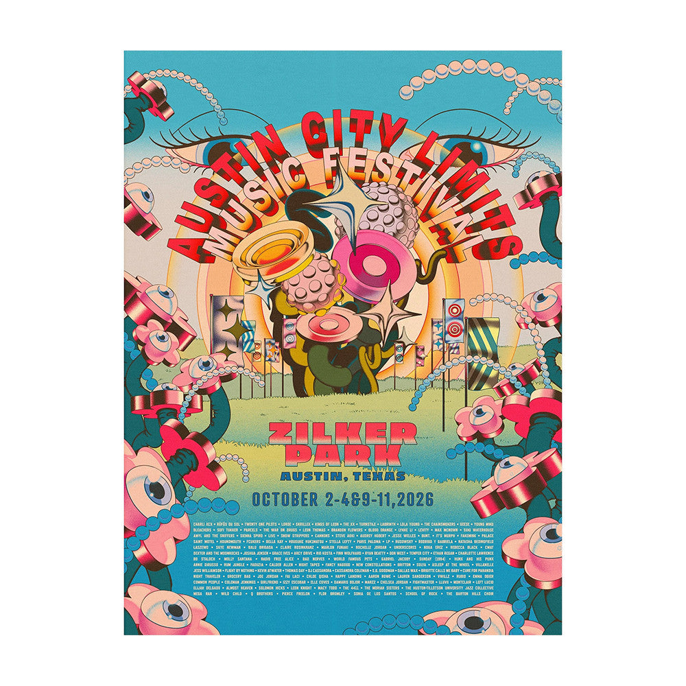Acl Music Festival Merch Commemorative 2026 Poster Best Home Decor Music Lover Gifts - Foxy23shop