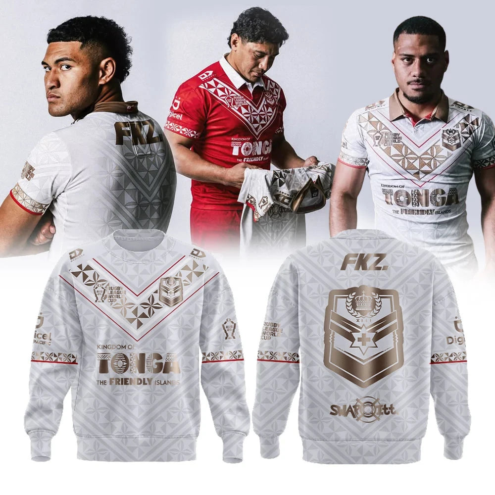 Tonga Rugby League 2026 World Cup Sweatshirt Tonga National Rugby Team Clothing Best Fan Gear - Foxy23shop
