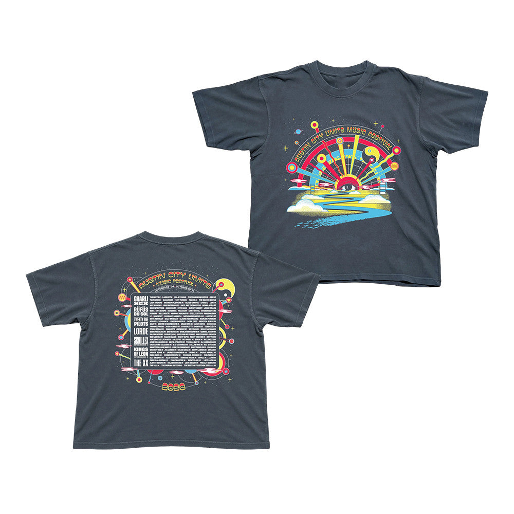 Acl Music Festival Merch Cosmic Horizon Lineup T-Shirt 2026 ACL Fest Apparel Gifts For Him - Foxy23shop