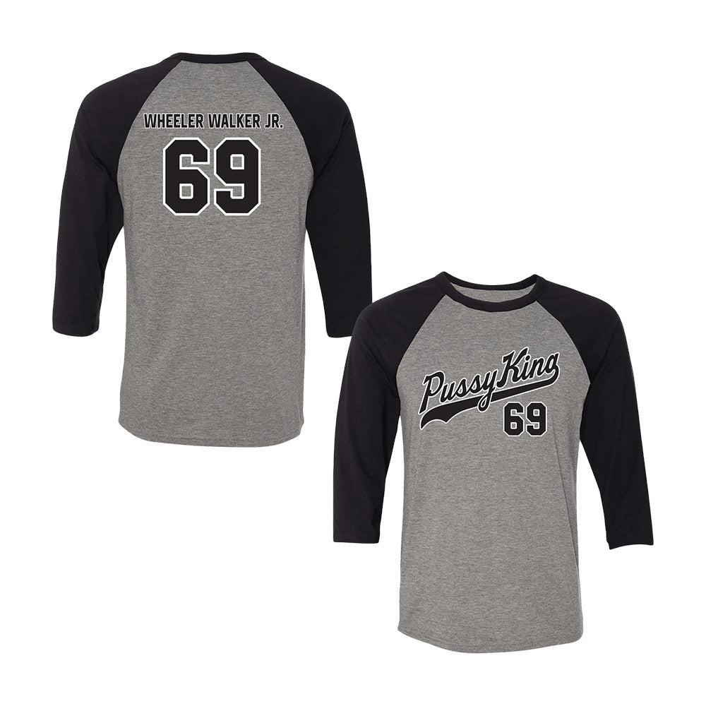 Wheeler Walker Jr Merch Big League Raglan Long Sleeve Shirt Wheeler Walker Jr Apparel - Foxy23shop