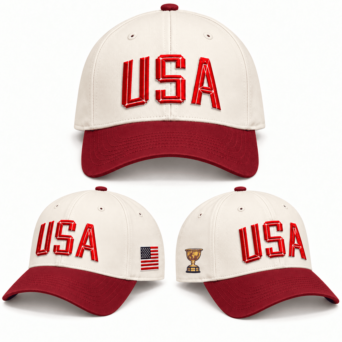 Team USA Golf Victory Hat 2026 Presidents Cup Merch Gifts For Golf Dad - Foxy23shop