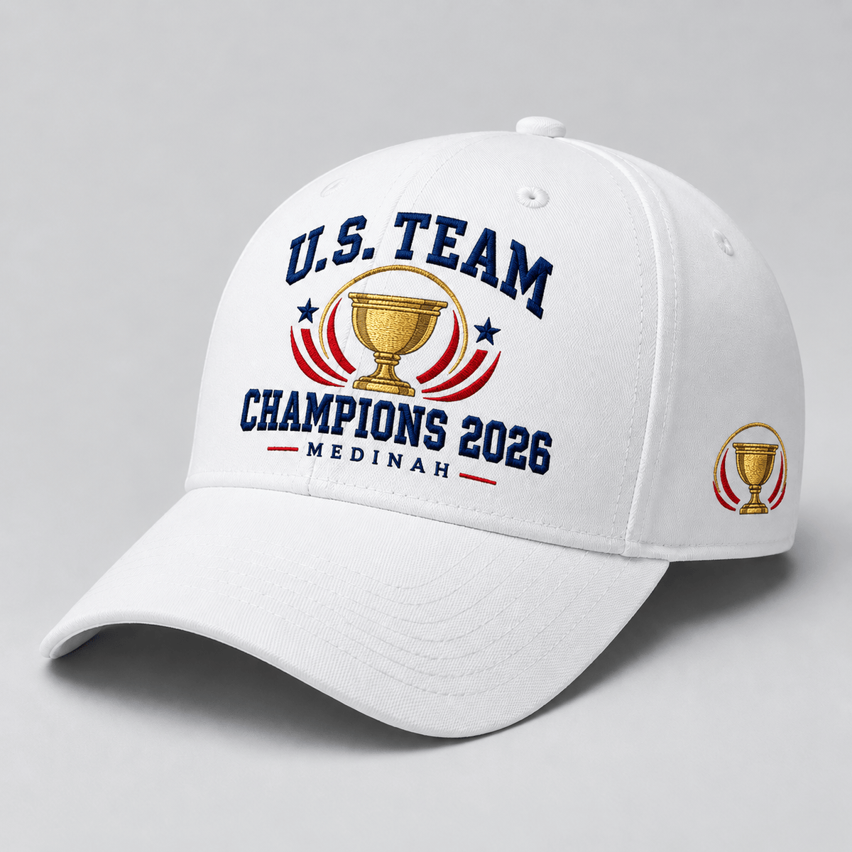 US Team Presidents Cup 2026 Champions Medinah Hat Presidents Cup 2026 Baseball Cap Gifts For Dad - Foxy23shop