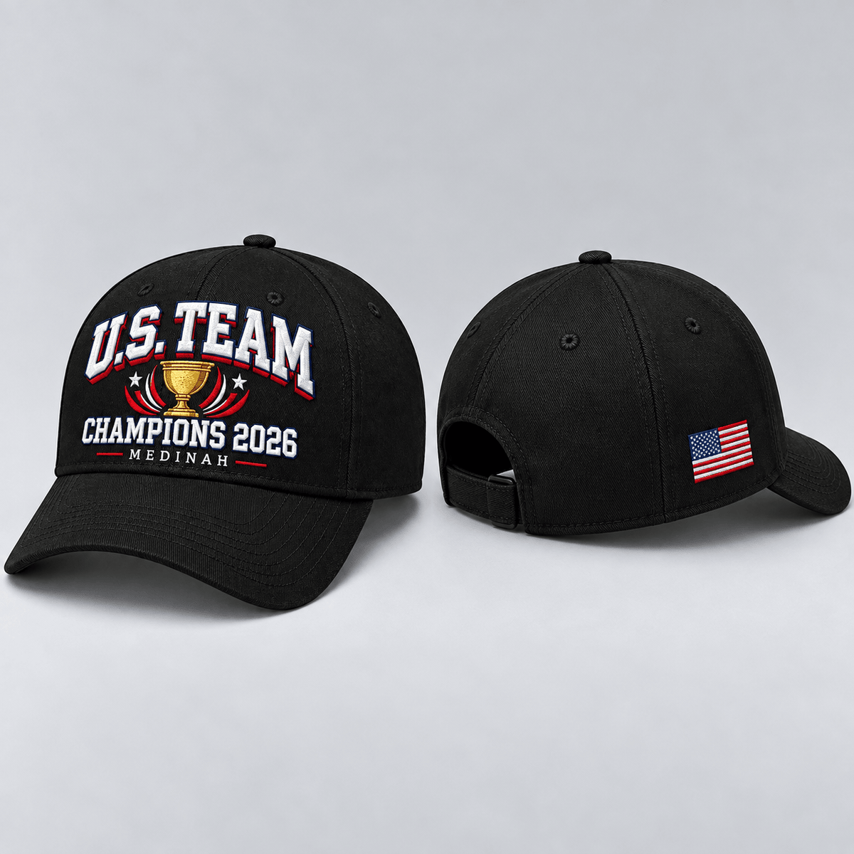 US Team Presidents Cup Champions 2026 Medinah Hat Team USA Golf Victory Merch Gifts For Golfer - Foxy23shop