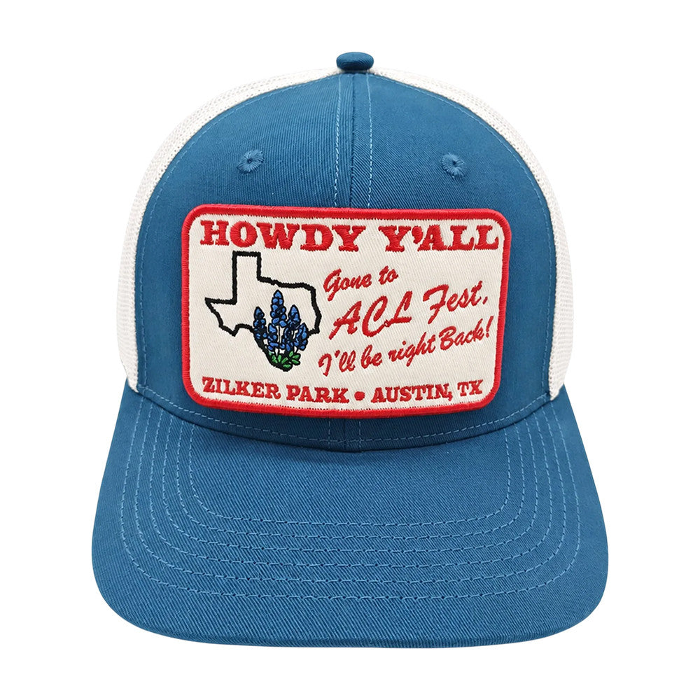Gone To Acl Patch Trucker Hat 2026 Acl Music Festival Merch Gifts For Brother - Foxy23shop