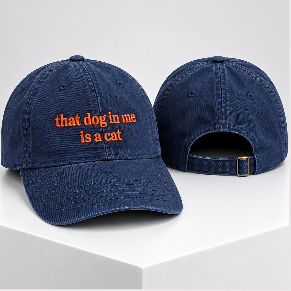 That Dog In Me Is A Cat 2026 Hat Funny Saying Baseball Cap Gifts For Besties - Foxy23shop