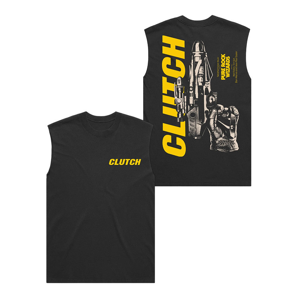 Clutch Merch Pure Rock Wizards Tank Top Cool Gifts For Rock Fans - Foxy23shop