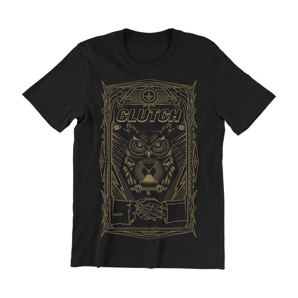 Clutch Merch All Seeing Owl T-Shirt Presents For Clutch Lover - Foxy23shop