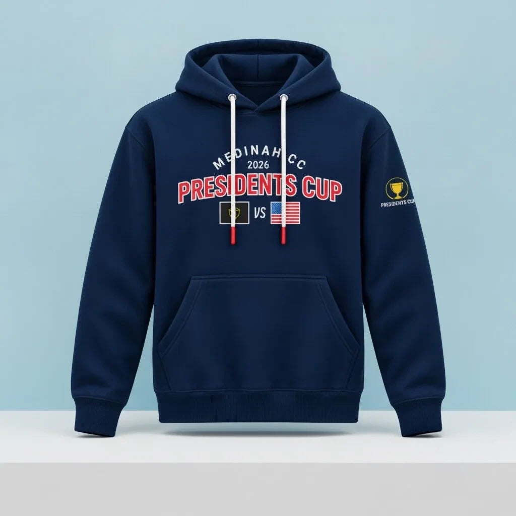 Presidents Cup INT Vs USA Medinah CC 2026 Hoodie 2026 Presidents Cup Apparel - Foxy23shop
