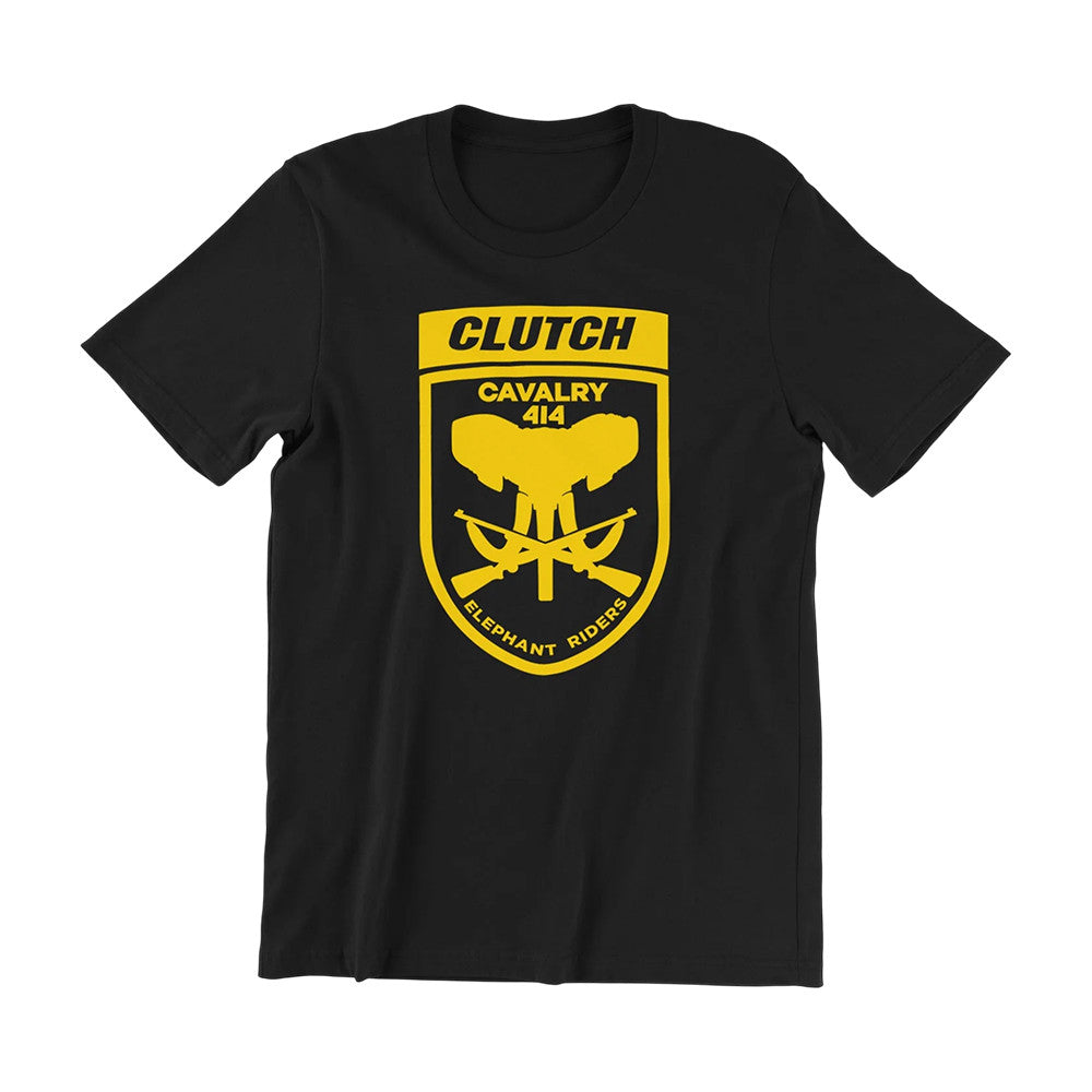 Clutch Merch Elephant Riders Black T-Shirt Unique Gifts For Clutch Fans - Foxy23shop