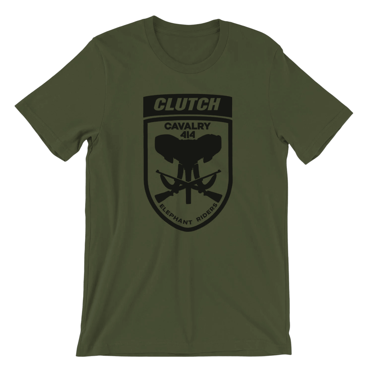 Clutch Merch Elephant Riders T-Shirt 2026 Clutch Apparel Gifts For Rock Fans - Foxy23shop