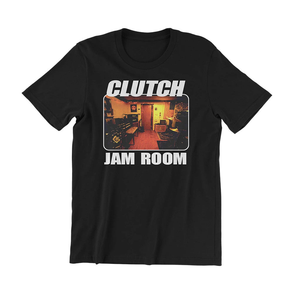 Clutch Merch Jam Room Black T-Shirt Clutch Clothes Gifts For Rock Lover - Foxy23shop