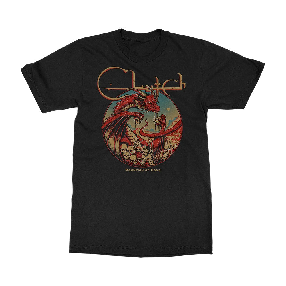 Clutch Merch Mountain Of Bone Red Dragon T-Shirt Clutch Lover Gifts - Foxy23shop