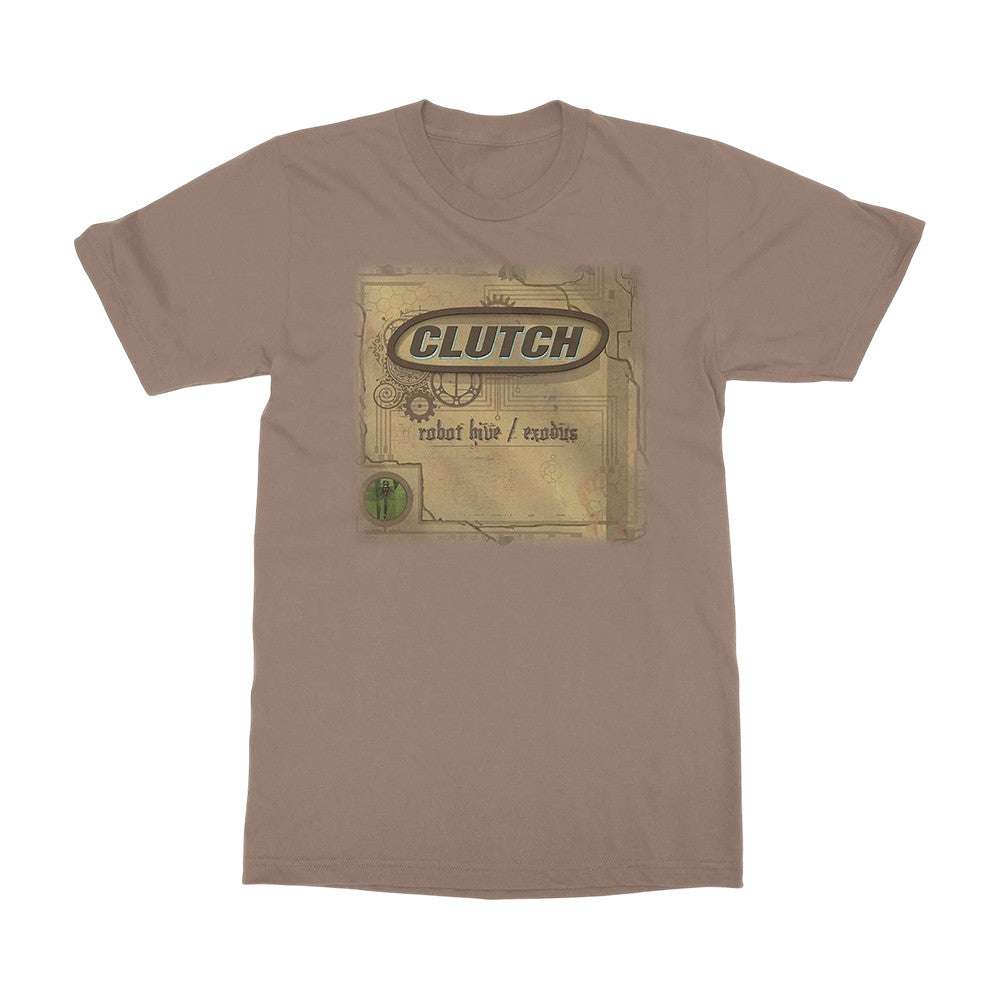 Clutch Merch Robot Hive Exodus T-Shirt Presents Ideas For Clutch Lovers - Foxy23shop