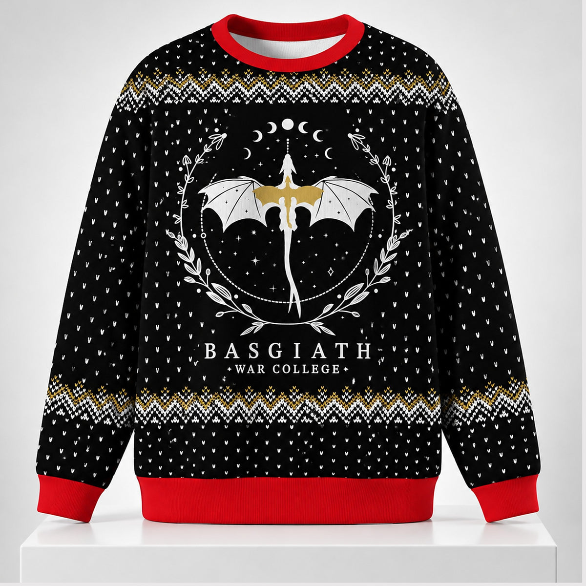 Dragon Basgiath War College Christmas 2026 Ugly Sweater Xmas Clothing Gifts For Wife - Foxy23shop