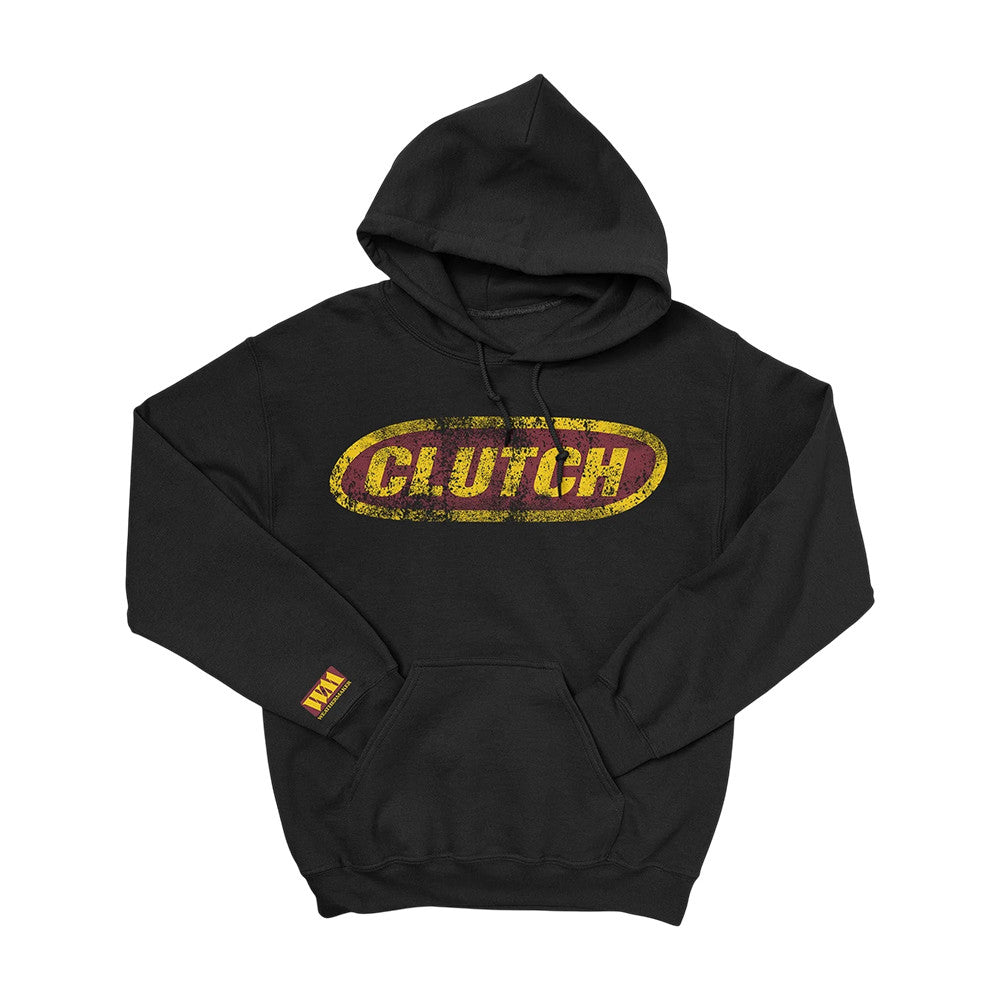 Clutch Merch Classic Logo Distressed Hoodie Presents For Clutch Lovers - Foxy23shop