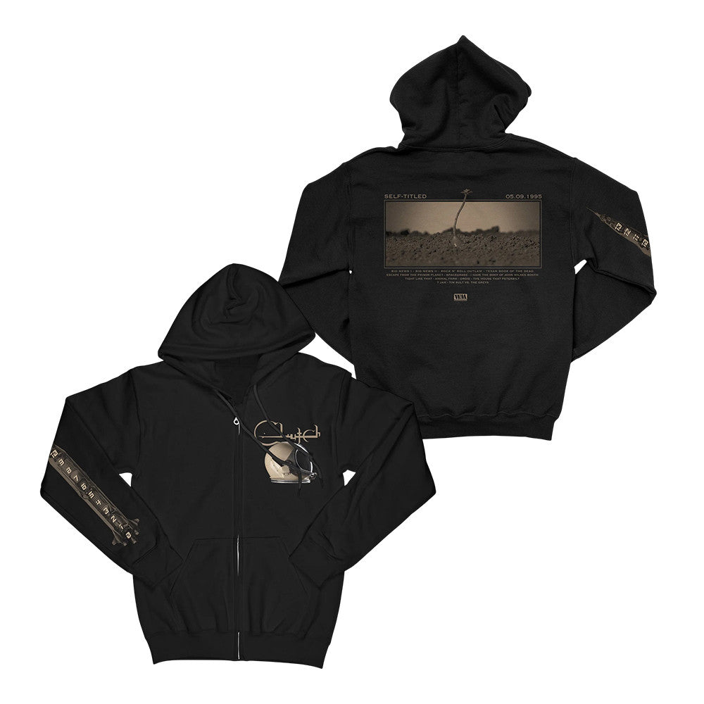 Clutch Merch Self Titled Zip Hoodie Gifts Idea For Clutch Lovers - Foxy23shop